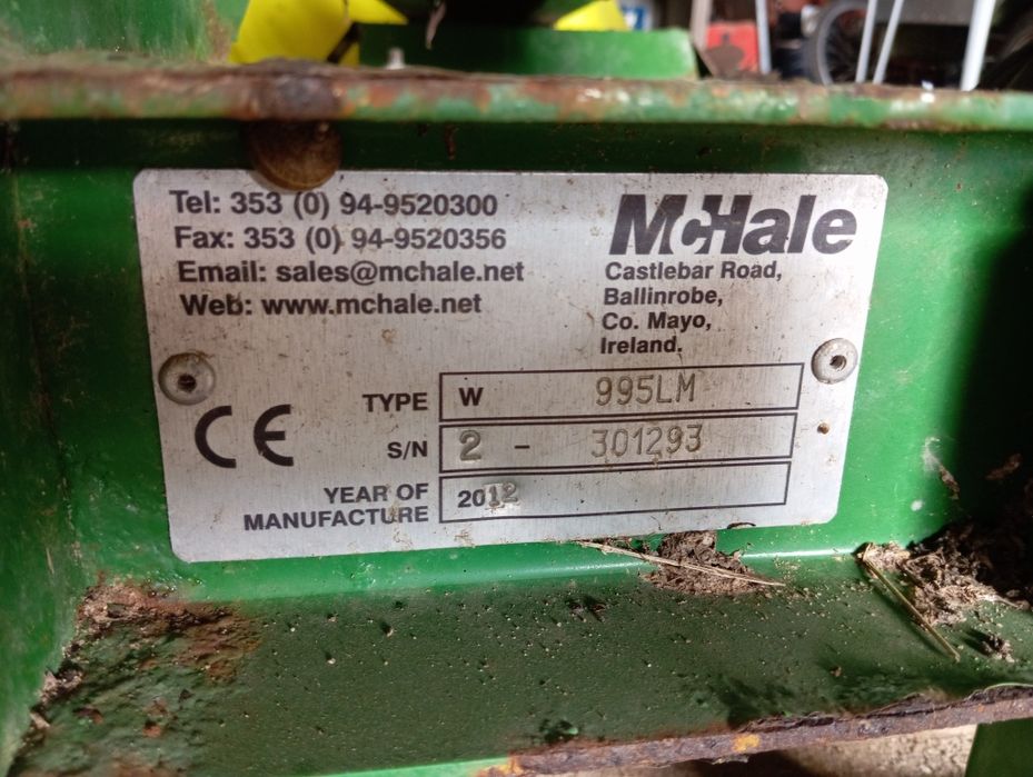 Plastificadora de fardos pequenos para feno-cilagem