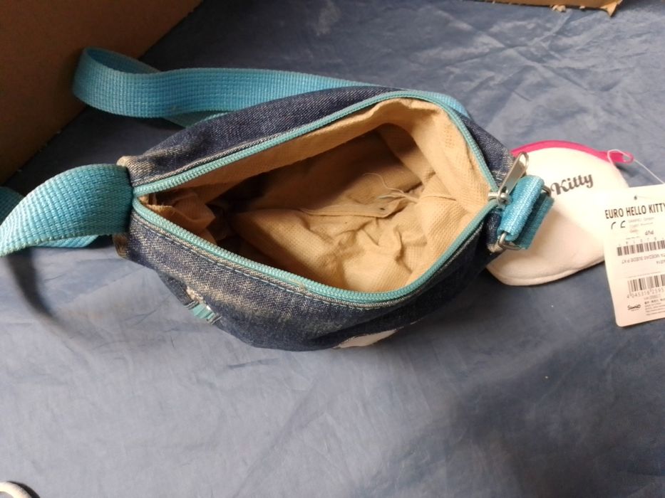 Bolsa e carteira originais da Hello Kitty