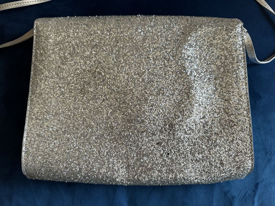 Сяюча вечірня сумка-клатч