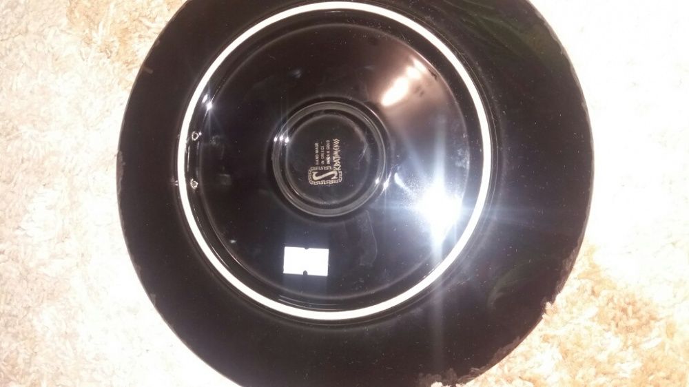 Тарелка сувенирная золото 24см