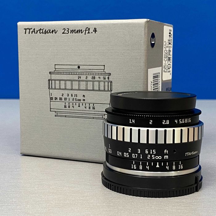 TTArtisan 23mm f/1.4 | Sony E-Mount | NOVA | 3 ANOS DE GARANTIA
