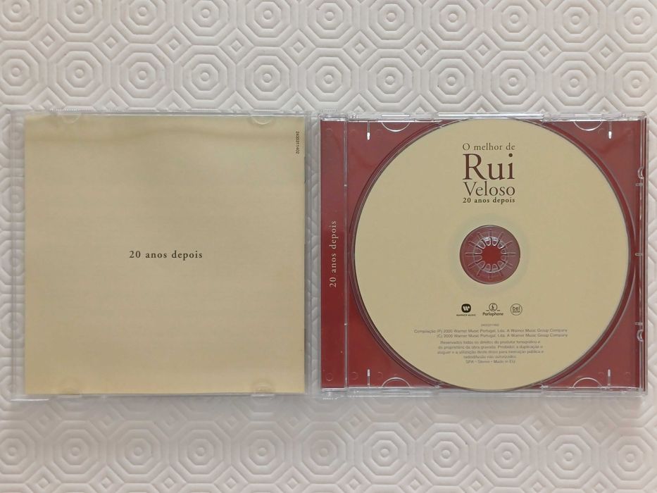 CD - O Melhor de Rui Veloso - 20 anos depois