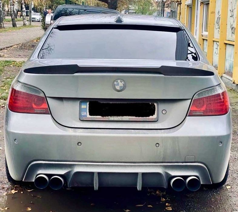 bmw e60 спойлер тюнинг бмв е60,е61