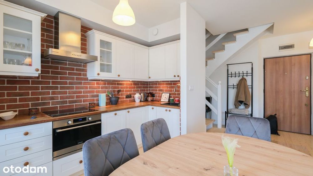 Dwupoziomowy apartament 67 m² | ostatnie piętro |