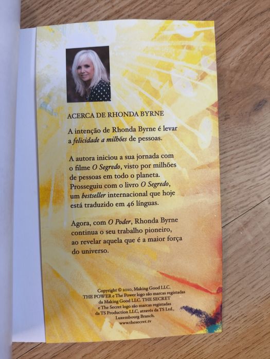 O Poder de Rhonda Byrne (Português)