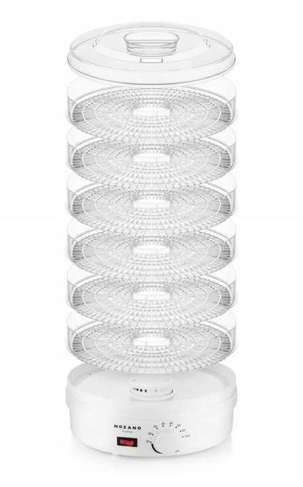 MOCNA Suszarka spożywcza do owoców warzyw grzybów ziół mięsa ryb 500W