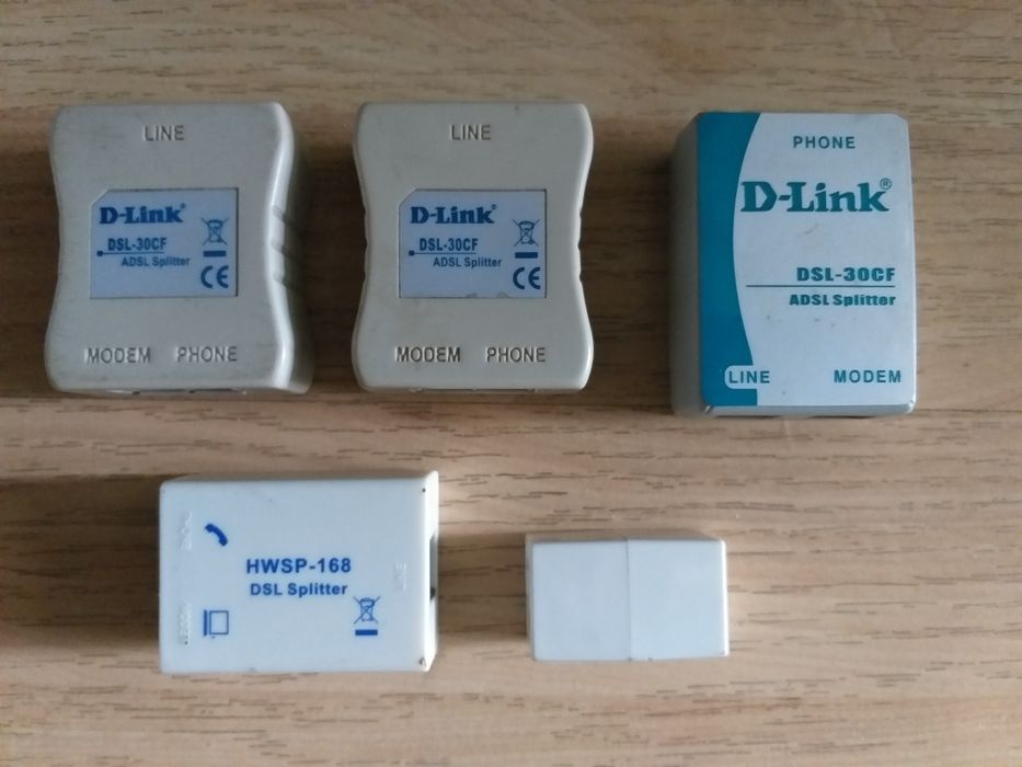 Сплиттеры D-Link и другие 5шт