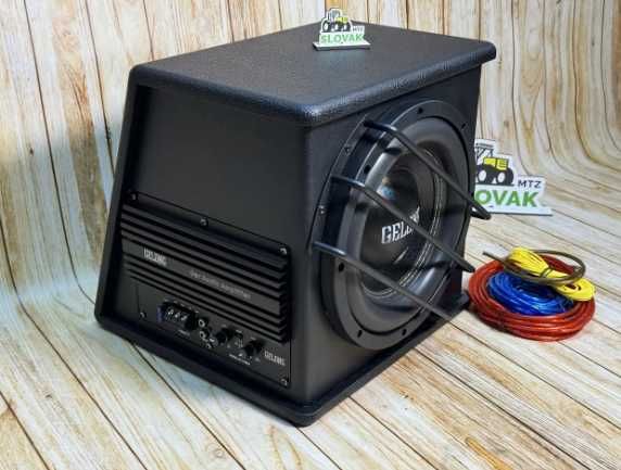 Автомобільний сабвуфер активный корпусный. встроенный усилитель