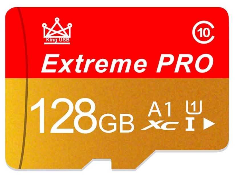 KARTA microSD + adapter 128GB A1 XC