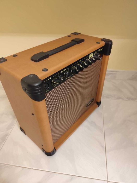 Amplificador Guitarra Acústica e Recetor