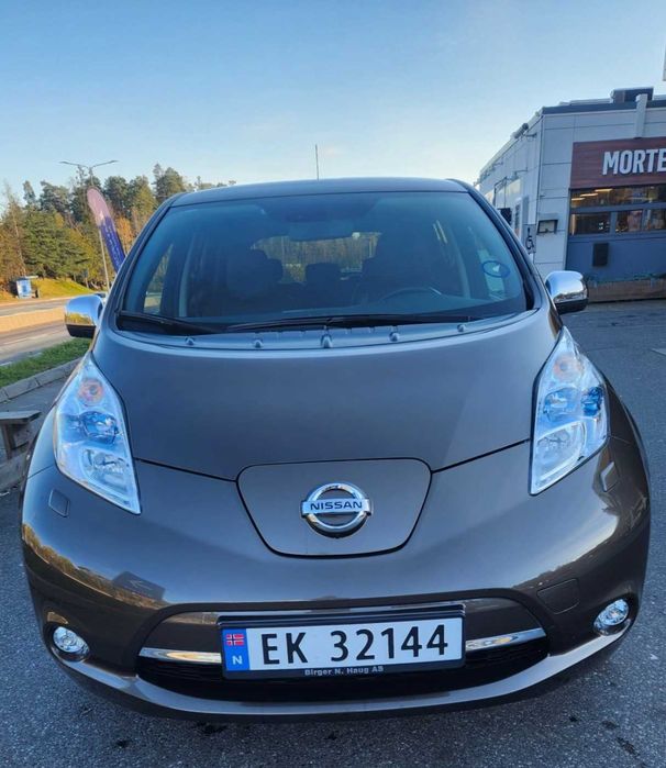 Nissan Leaf 30кВт 2017 Без ДТП! з Норвегії, РОЗМИТНЕНИЙ