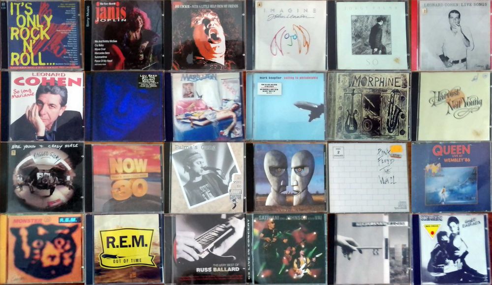 Lote de Cd's usados (55)