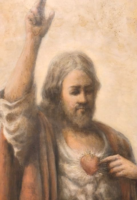 Óleo 70x80 Mestre José Mergulhão