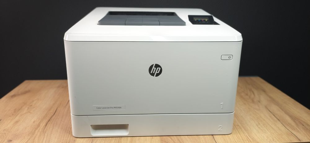Кольоровий лазерний принтер HP Color LaserJet Pro M454dn (Дуплекс, MTI/Network) /магазин