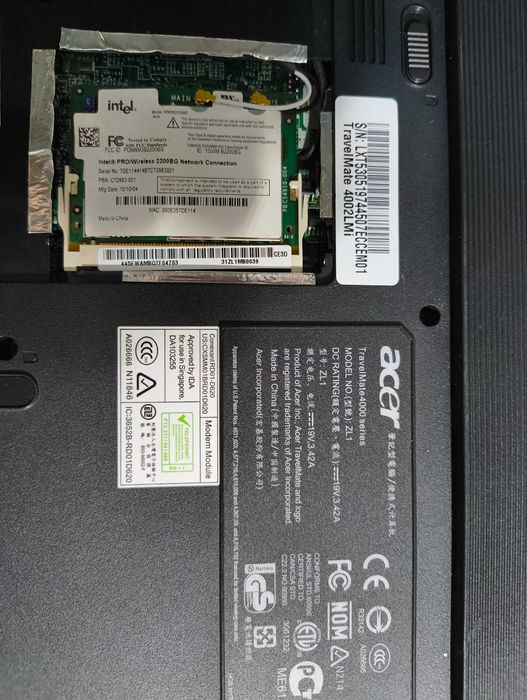 Acer TravelMate 4000 notebook