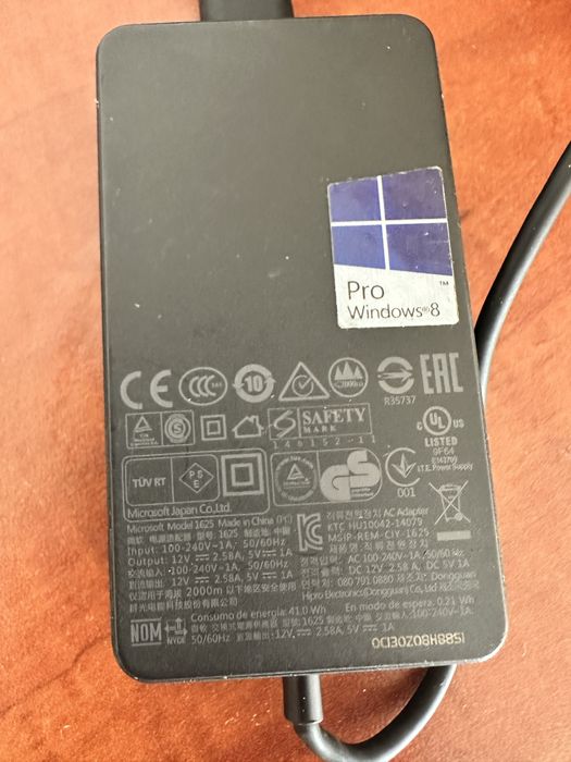 Великий вибір блоків  живлення microsoft surface model 1512, 1627, 1625, 1798 — перша ціна