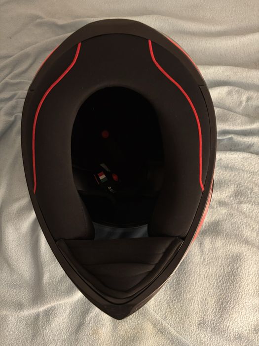 Capacete AGV K1 S Fastlap Black/Grey/Red