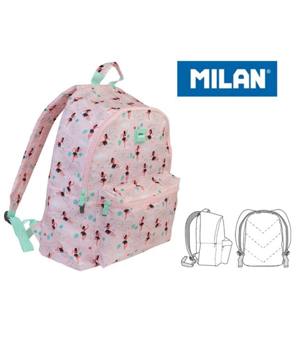 Plecak szkolny Milan hula Styl Hawajski 21l