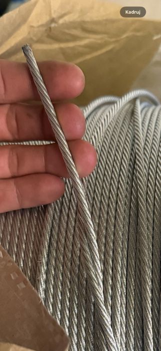 Linka stalowa 4mm splot 6x12