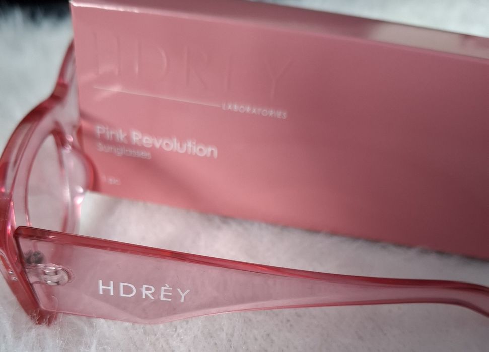 Różowe okulary HDRÈY