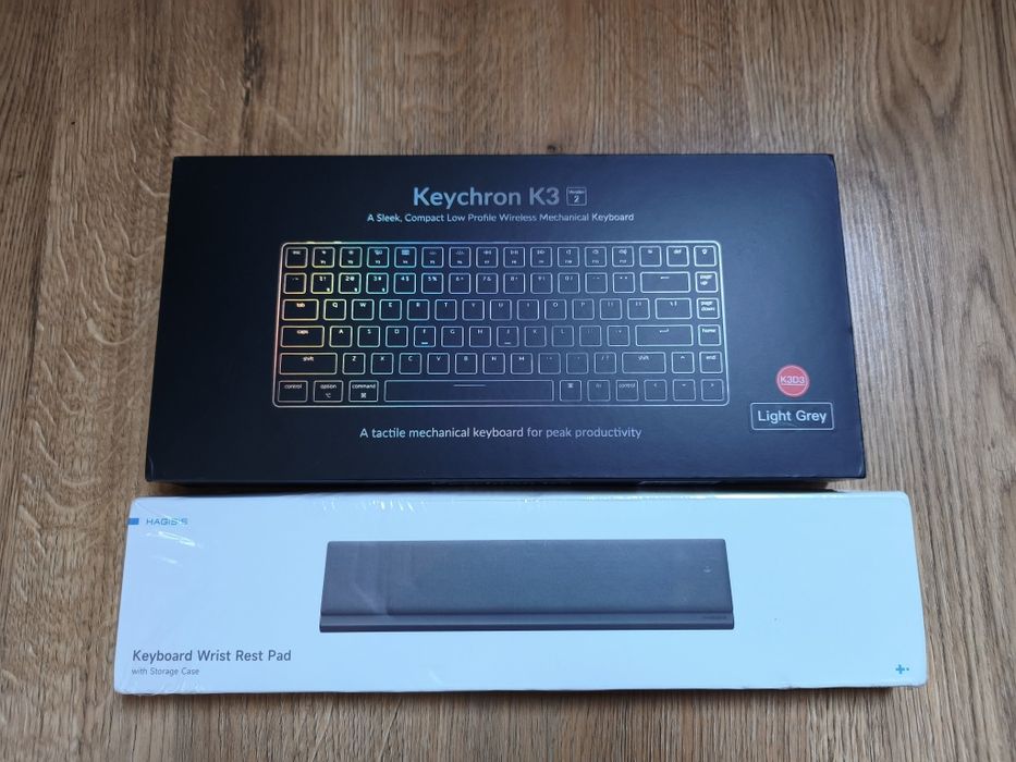 Klawiatura Keychron K3 V2 Hot-swap Brown Optical K3-D3 + Podkładka