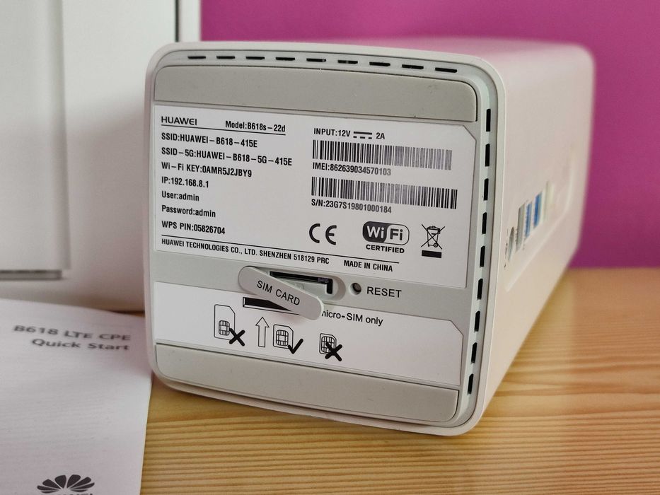 600mbps Huawei B618 4G LTE Cat.11 Router