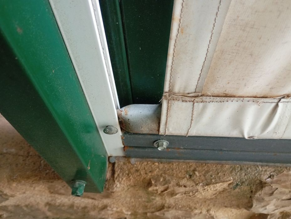 Toldo vertical Branco