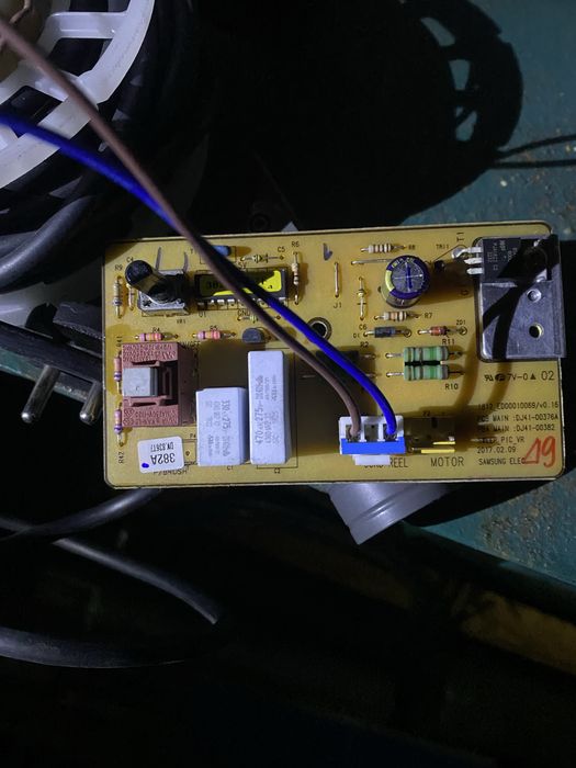 Плата керування пилососом SAMSUNG