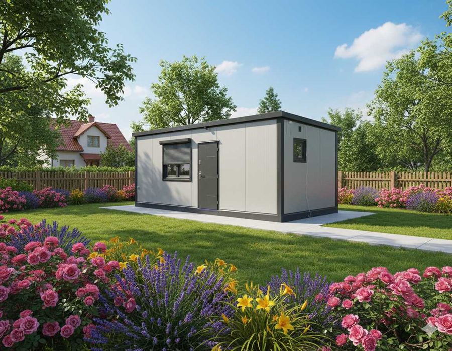 Domek letniskowy mieszkalny całoroczny mobilny 21m2