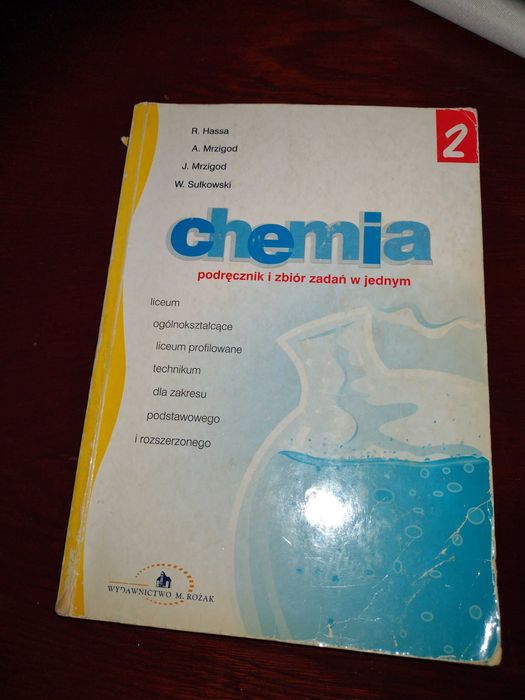 Chemia 2 podręcznik i zbiór zadań w jednym