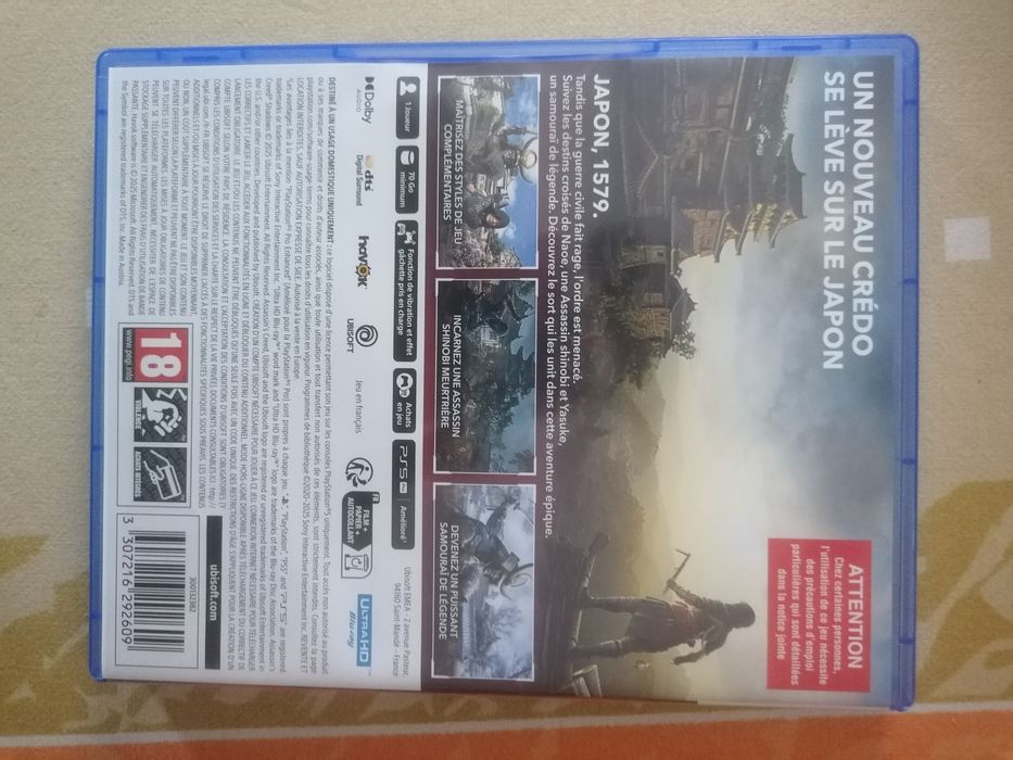 Assassin's creed shadows - ps5