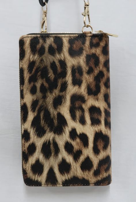 Torebka Damska Organizer w Panterkę