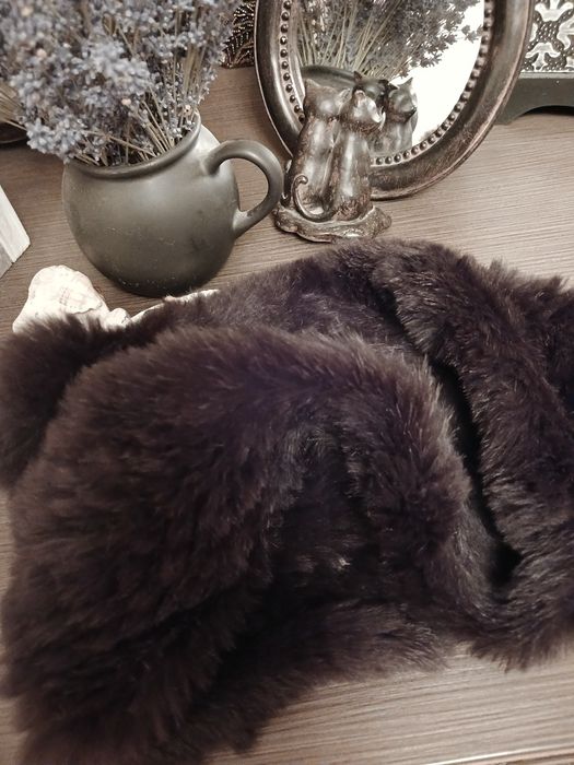 Шарф натуральне хутро воротник меховый