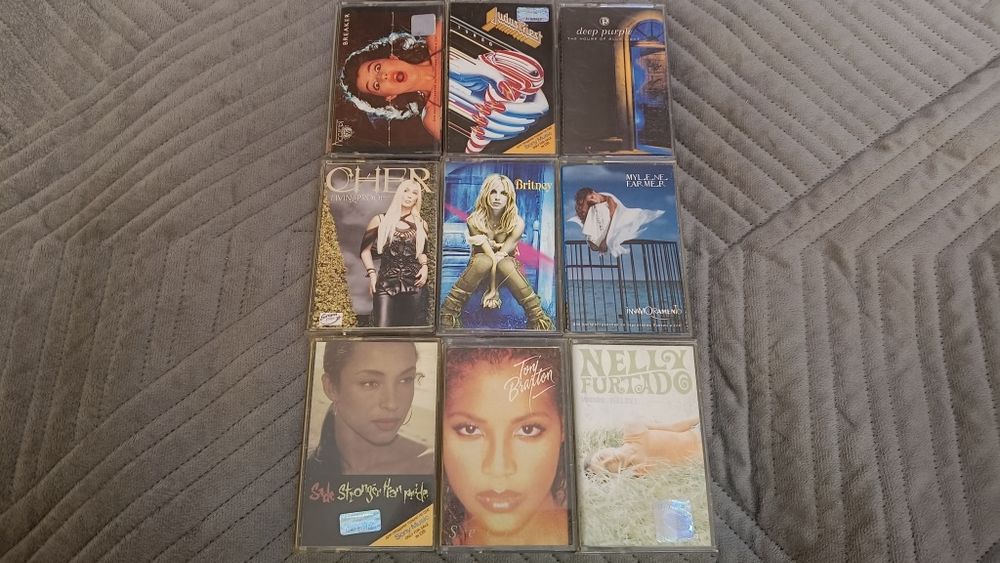 ‼️ Аудио кассеты  ‼️ аудиокассеты аудіо касети 18 шт рок