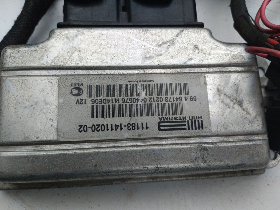 Блок ЕБУ ВАЗ 2113 2114 2115 Калина з двигуна 1118 мозги коса  проводка
