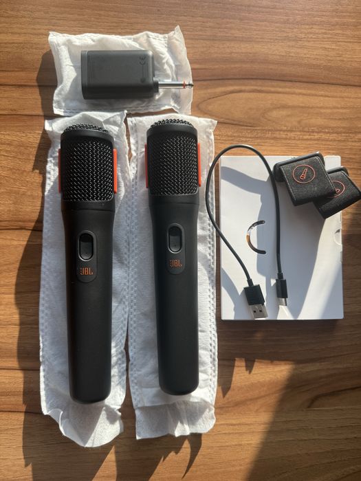 Комлпект мікрофонів JBL PartyBox Wireless Microphone Set