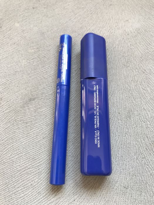 Rímel azul e rosa + eyeliner azul Kiko NOVOS