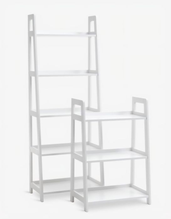 Regał biały wysoki - 4sztuki