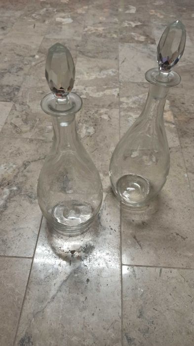 Garrafas de Cristal