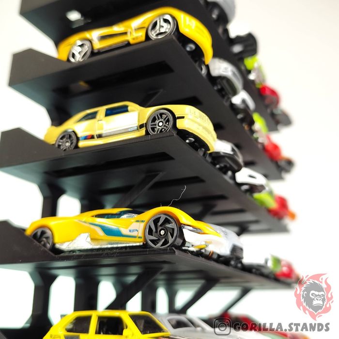 Ekspozytor stojak 30 miejsc V2 Hot Wheels Matchbox 1:64 Gorilla Stands