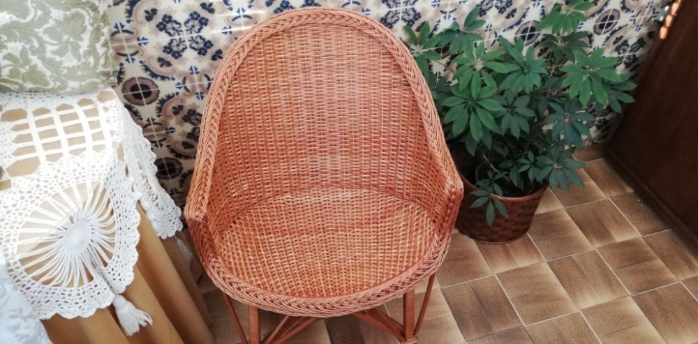 Cadeirão em Vime