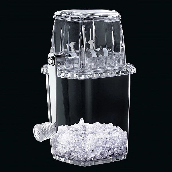 Ręczna Cilio kruszarka do lodu, 11,5x11,5x23 cm