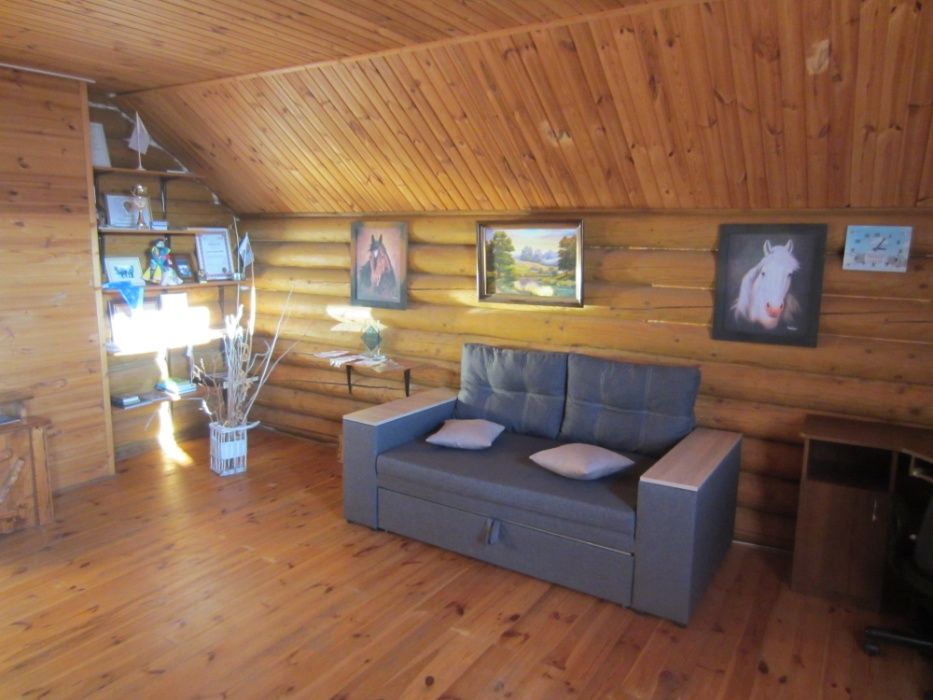 Будинок/Сруб/Баня у лісі