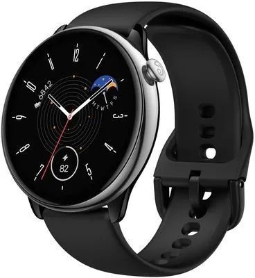 uszkodzony smartwatch amazfit gtr mini opis czarny dotykowy sport