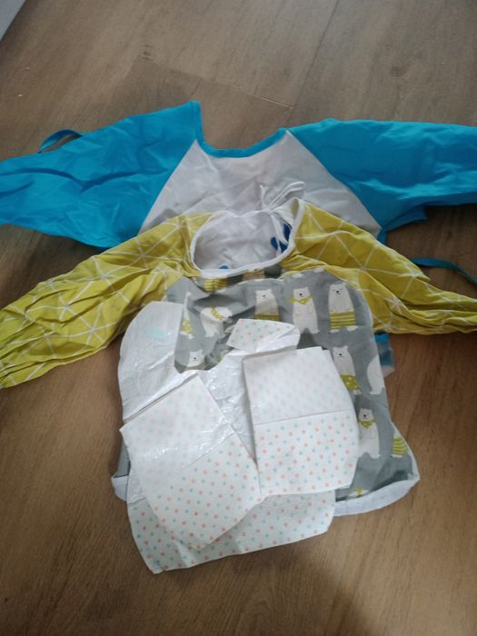 Śliniaki koszulki do rozszerzania diety