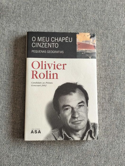 Livro "O meu chapéu cinzento" de Olivier Rolin