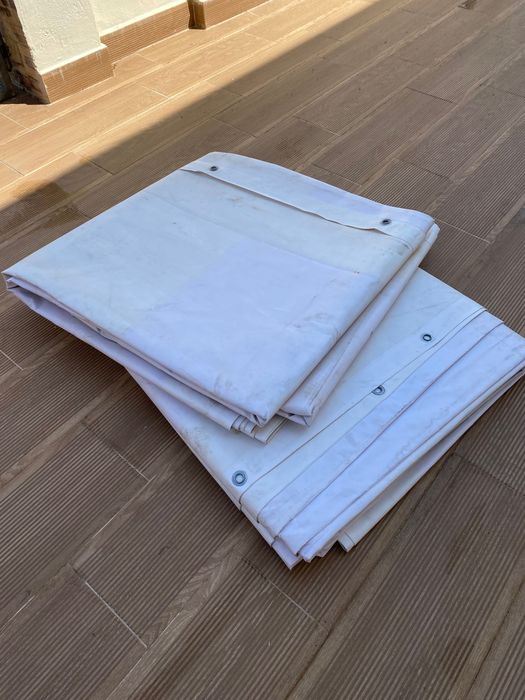 Lonas impermeáveis 10m x 5m (grandes quantidades, entrega imediata)
