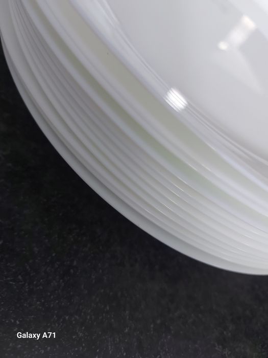 Biale talerze obiadowe ikea 12 szt