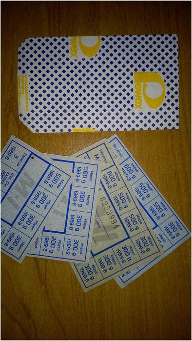 100% Oryginalne Kartki Na Mięso PRL Reglamentacja Towarów 1989 WYSYŁKA