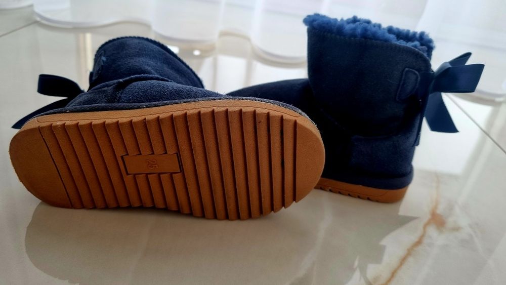 Buty emu śniegowce skóra rozmiar 25 Gebra